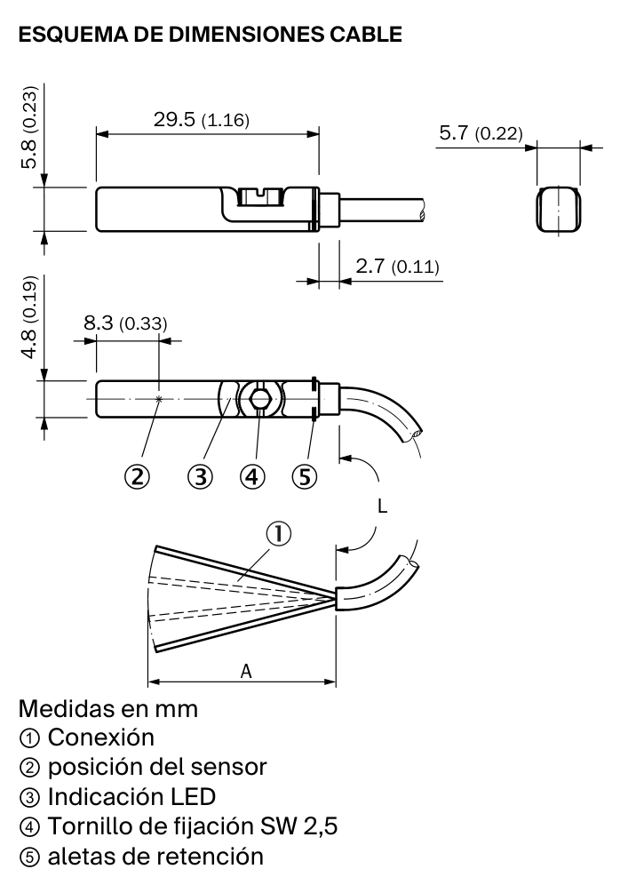 [Klever Portal:5111:2b607786bba5] SICK Sensor magnético para cilindros - RZT7-03ZUS-KU0