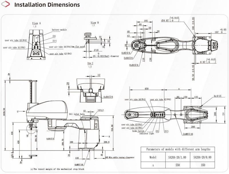 [Klever Portal:5135:dd9f406de18d] SIASUN Robot industrial - SA20A-20/0,80