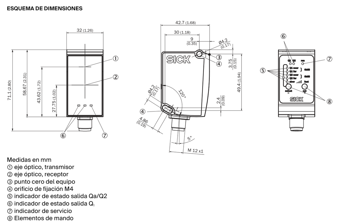 [Klever Portal:5215:96940c6f3532] SICK Sensor láser de distancia - DT35-B15551