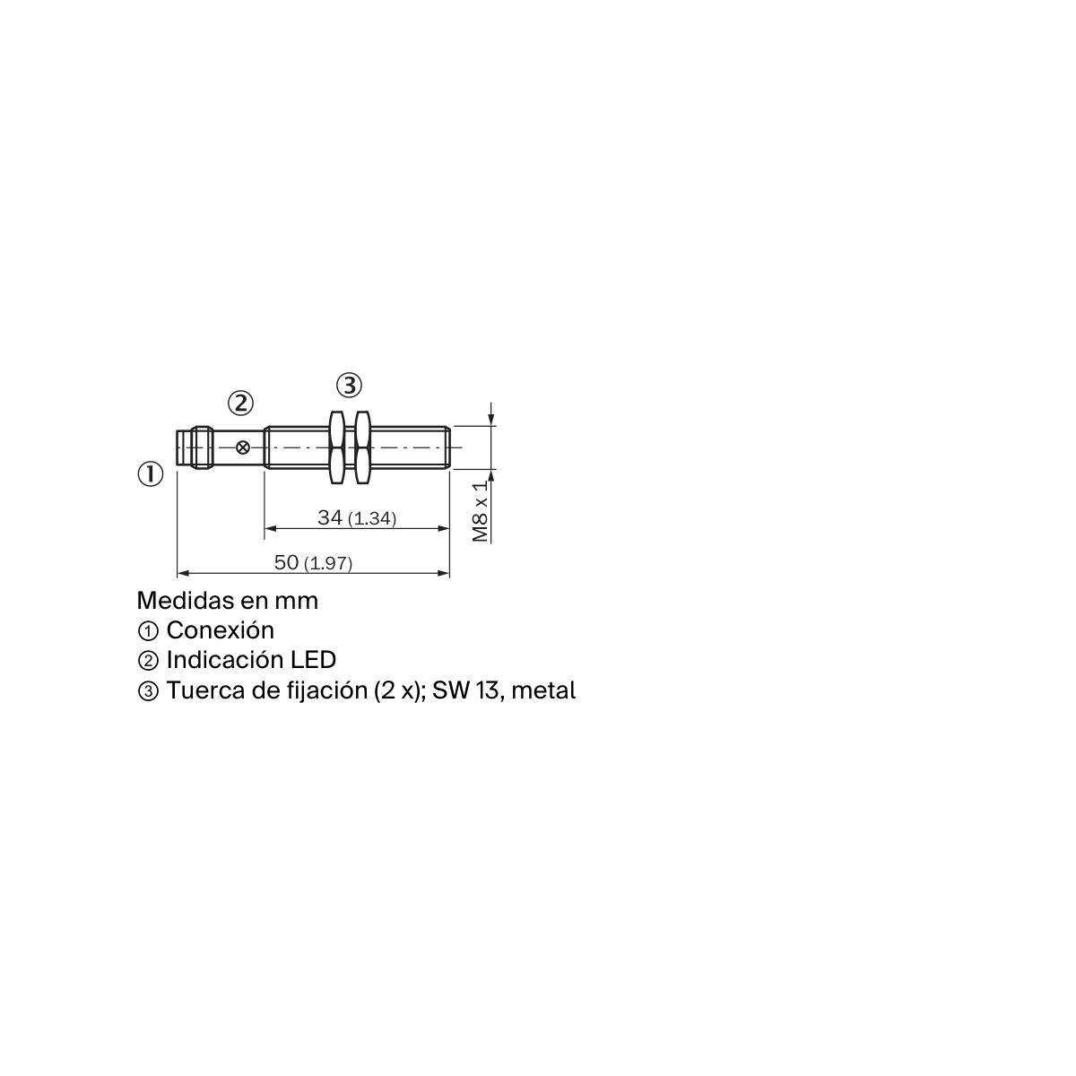 [Klever Portal:5227:4025a3c5cef4] SICK Sensor inductivo - IME08-02BPSZT0S