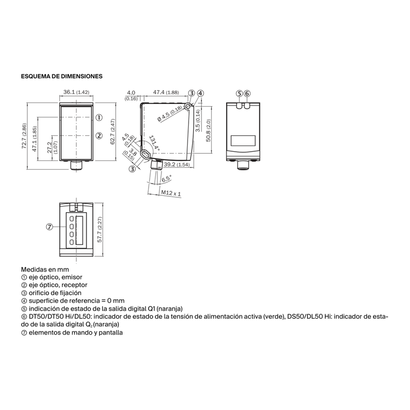 [Klever Portal:5240:36d866e53684] SICK Sensor láser de distancia - DT50-P1113