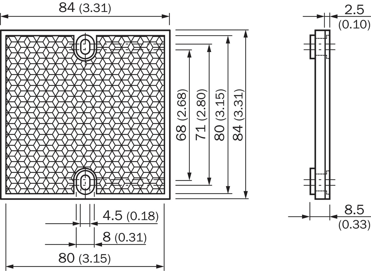 [Klever Portal:5267:b8d3c6aa791f] SICK Reflector - PL80A