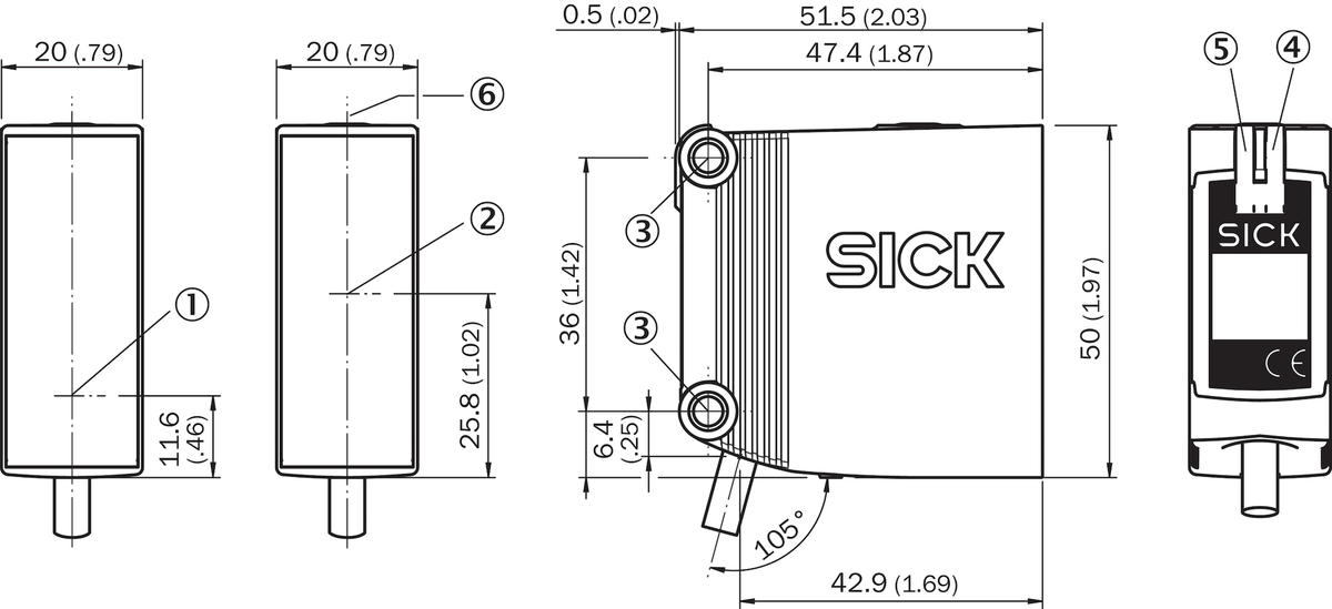 [Klever Portal:5310:45dfbc262b92] SICK Barrera fotoeléctrica emisor-receptor - GSE10-R3812