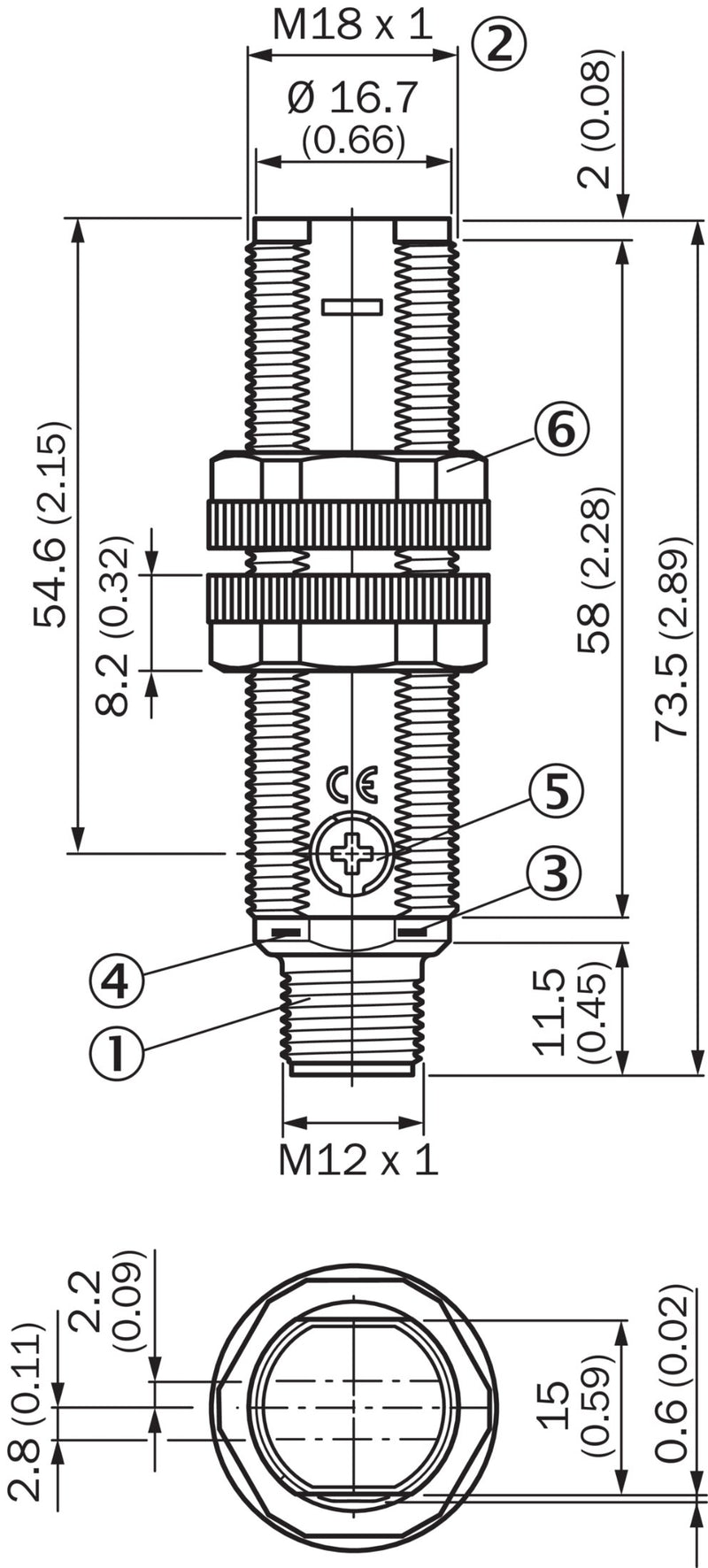 [Klever Portal:5316:73ae6b083b43] SICK Sensor fotoeléctrico cilíndrico - GRTE18-P2467