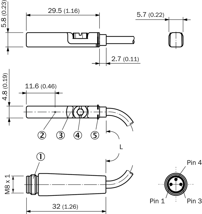 [Klever Portal:5320:ce15f47799cf] SICK Sensor para cilindros - MZT7-03VPS-KP0
