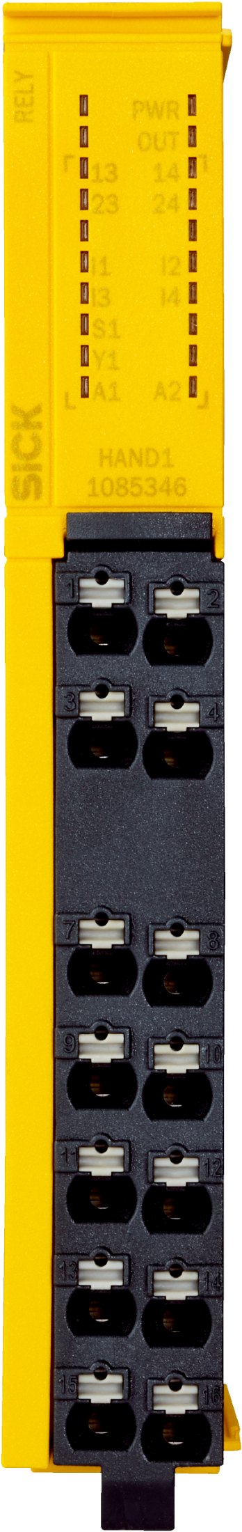 [Klever Portal:5350:dba3cd600eaf] SICK Relé de seguridad para mando bimanual - RLY3-HAND100