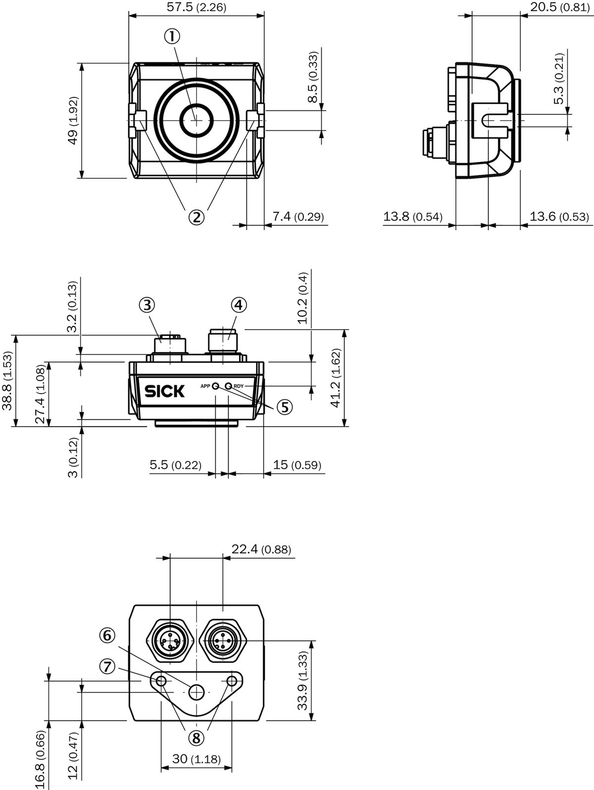[Klever Portal:5401:07d00b94b99d] SICK Cámara industrial sensingCam SEC100 - SEC110-5C9D1SFZZZZ
