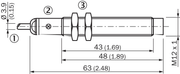 SICK Sensor inductivo - IME12-04NNSZW2S