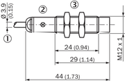 SICK Sensor inductivo - IME12-04NNOZW2K