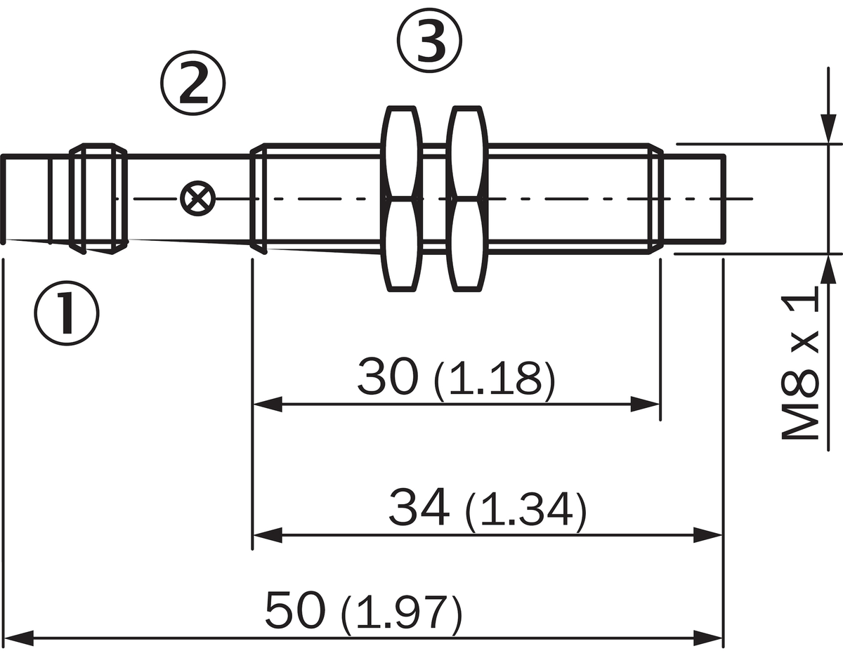 [Klever Portal:5545:8d73555f0970] SICK Sensor inductivo - IME08-2N5PSZT0S
