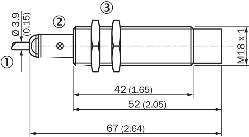 [Klever Portal:5570:24a333d9dec4] SICK Sensor inductivo - IME18-08NPSZW2S