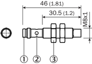 SICK Sensor inductivo - IME08-04NPSVT0SS19