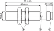SICK Sensor inductivo - IMB12-04BPPVC0S