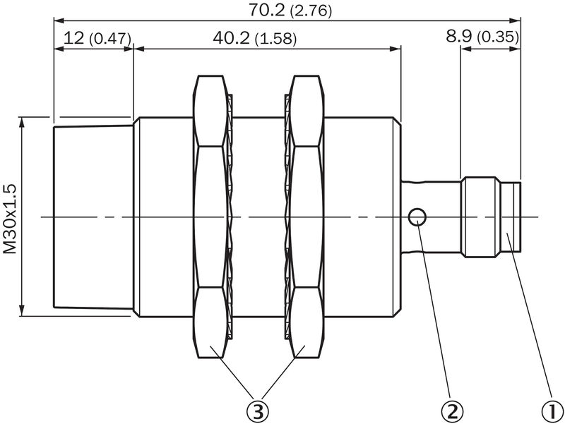 [Klever Portal:5645:223507cc83ab] SICK Sensor inductivo - IMB30-20NPPVC0S