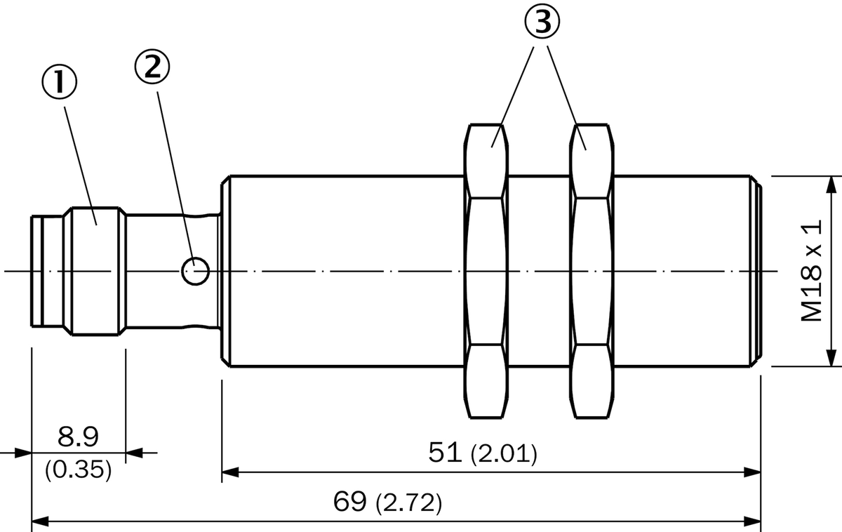 [Klever Portal:5690:56dc9a627b37] SICK Sensor inductivo - IMX18-14BPSZC0S