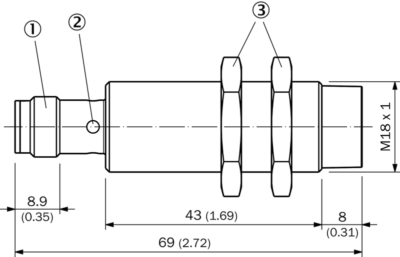 [Klever Portal:5695:82bedfea684f] SICK Sensor inductivo - IMX18-30NPSZC0S