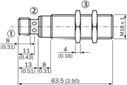 SICK Sensor inductivo - IM18-10BPS-VC1