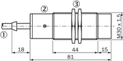 SICK Sensor inductivo - IM30-15NUS-ZU0