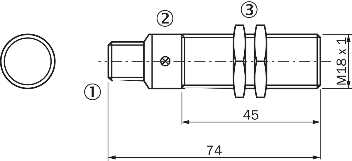 [Klever Portal:5765:0beff1ef0aa7] SICK Sensor inductivo - IM18-05BCP-ZC1