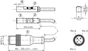 SICK Sensor para cilindros - MZT8-03VPS-KQ0