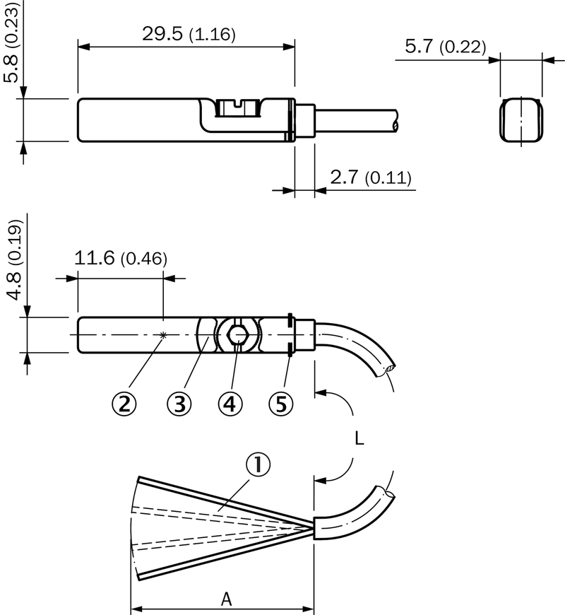 [Klever Portal:5790:c66419c1cd03] SICK Sensor para cilindros - MZT7-03VPS-KW0
