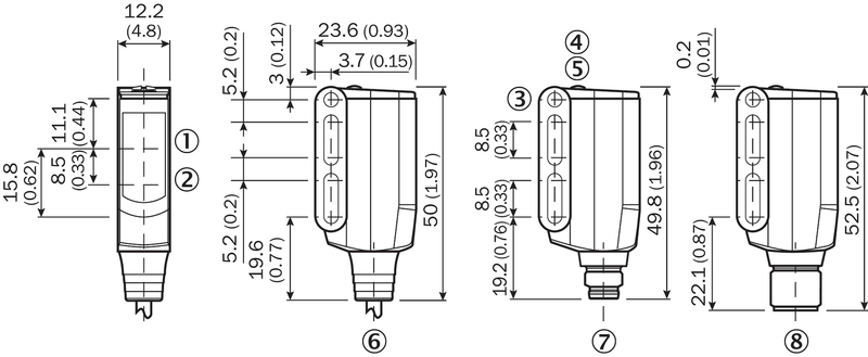 [Klever Portal:5810:dbe839af3478] SICK Sensor fotoeléctrico - WTB9-3P2411