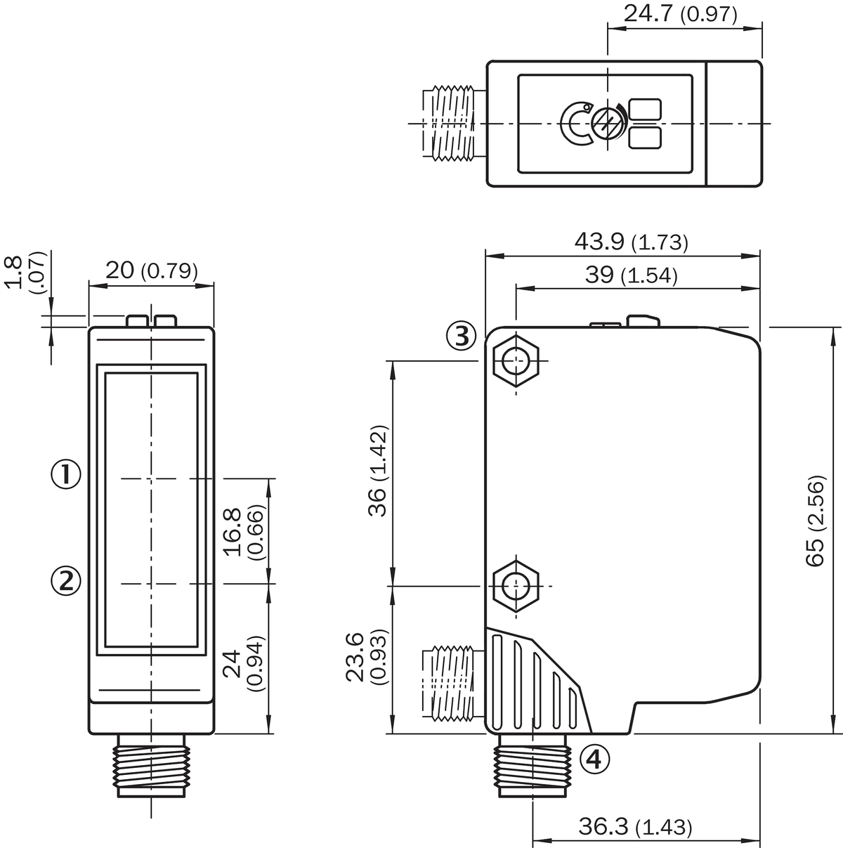 [Klever Portal:5865:dae44870ef2e] SICK Sensor fotoeléctrico - WL250-2P2431