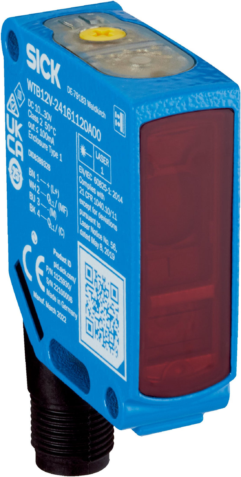 [Klever Portal:5889:ecdbf179a03e] SICK Sensor láser - WTB12L-24161A20A00 · Imagen principal
