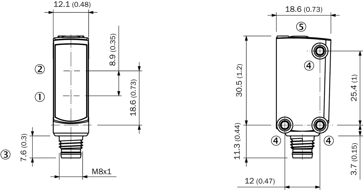 [Klever Portal:5895:2657e1a04550] SICK Sensor fotoeléctrico - WTB4ST-22161120A00