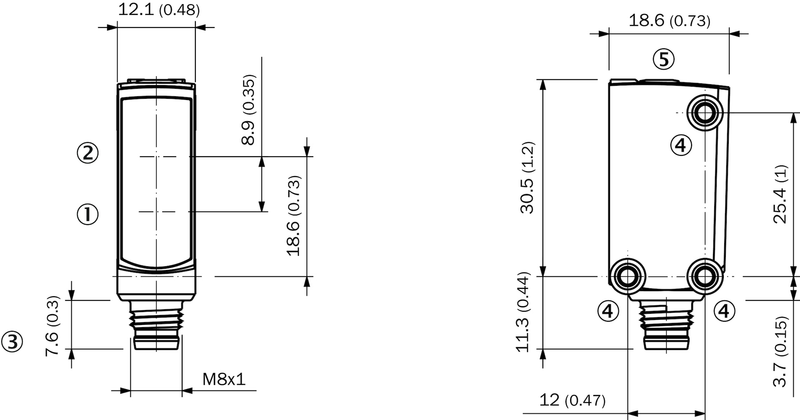 [Klever Portal:5895:2657e1a04550] SICK Sensor fotoeléctrico - WTB4ST-22161120A00