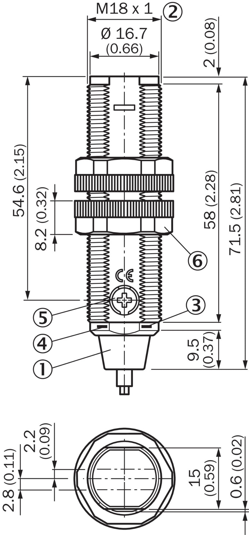 [Klever Portal:6000:cf7935cc6408] SICK Sensor fotoeléctrico - GRTE18-P1177