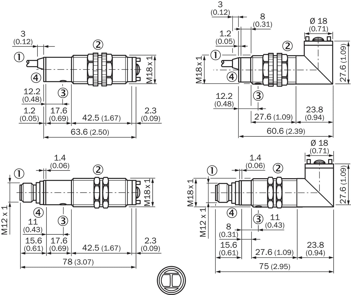 [Klever Portal:6015:468ae8f7b348] SICK Sensor fotoeléctrico - VL18-4P3240