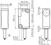 SICK Sensor inductivo - IQ10-03BPSKW2S
