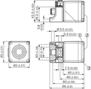 SICK Sensor inductivo - IQ40-40NPSKC0K