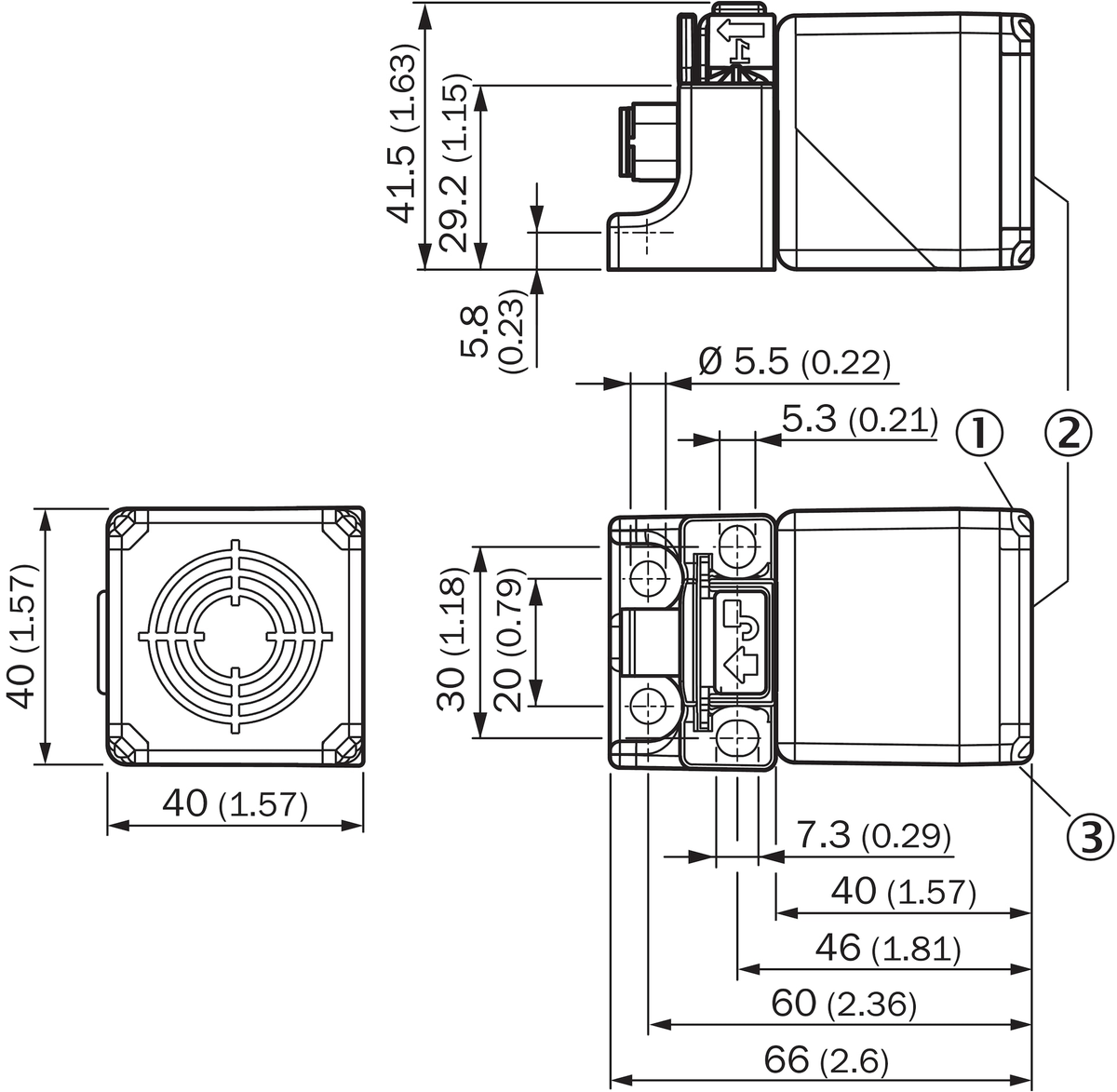 [Klever Portal:6035:473c70c28078] SICK Sensor inductivo - IQ40-40NPSKC0K