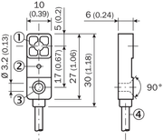 SICK Sensor inductivo - IQ06-03BPOKU2S