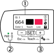 SICK Sensor de color - CSS-WBGAD4115AA10Z