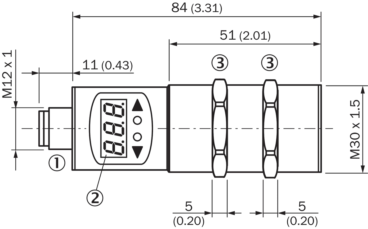 [Klever Portal:6090:d0314ab10661] SICK Sensor ultrasónico - UM30-212111