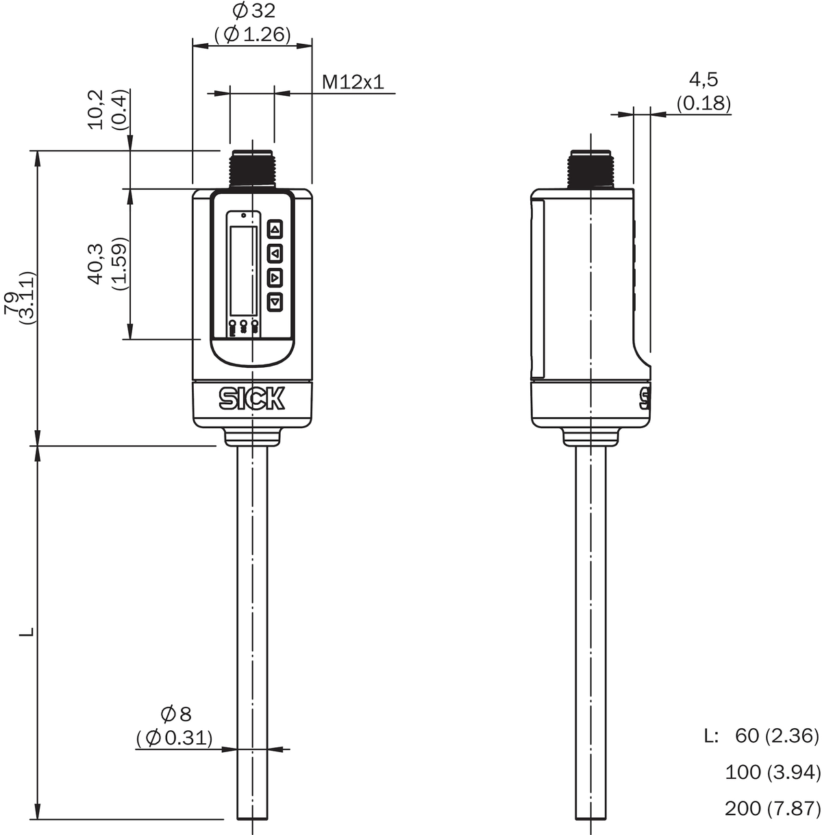 [Klever Portal:6160:2569413e9b96] SICK Sensor de caudal - FTS-I200F14A