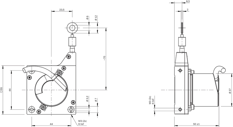 [Klever Portal:6215:f68a4e219c6f] SICK Encoder de cable - PFG05-E1KM0160