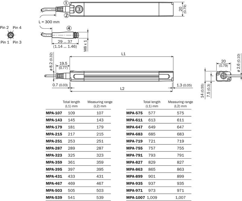 [Klever Portal:6225:4cbd8fcacc5e] SICK Sensor de posición para cilindros - MPA-1007THTP0