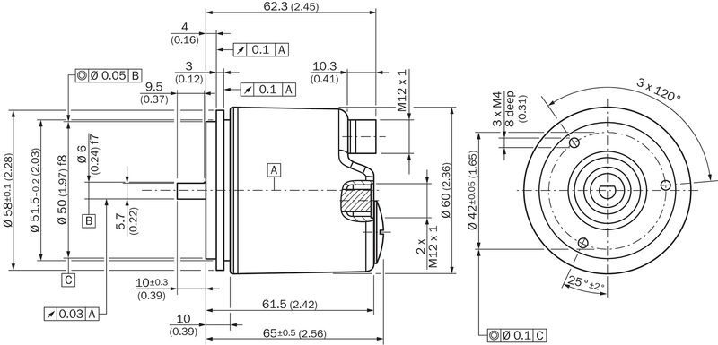 [Klever Portal:6272:d7ffd0c585f7] SICK Encoder absoluto - AFM60A-S1NB018x12