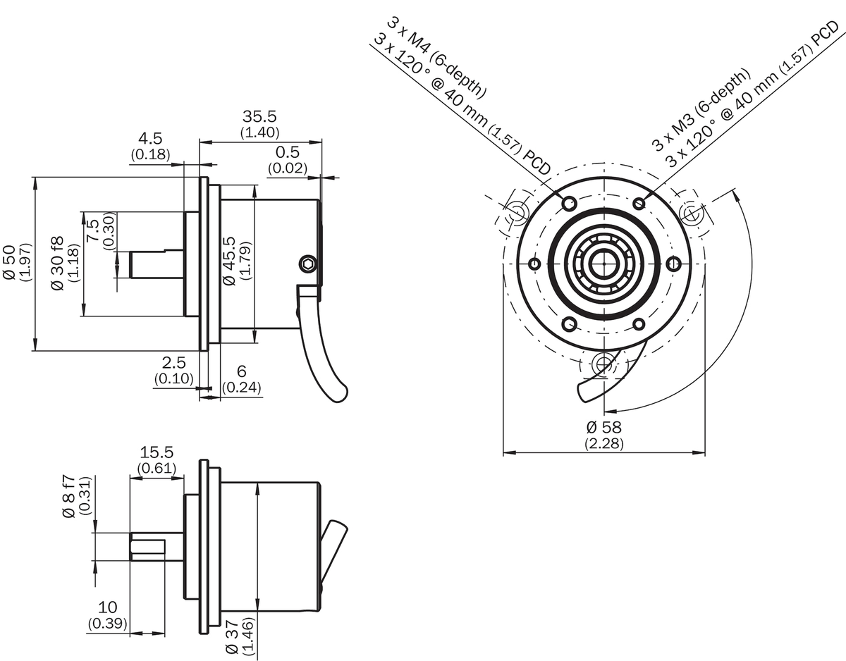 [Klever Portal:6275:6f9428075d7d] SICK Encoder incremental - DBS50E-S5EK00360