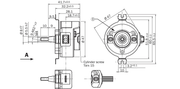 SICK Sistema de realimentación del motor - SRS50-HFA0-K21