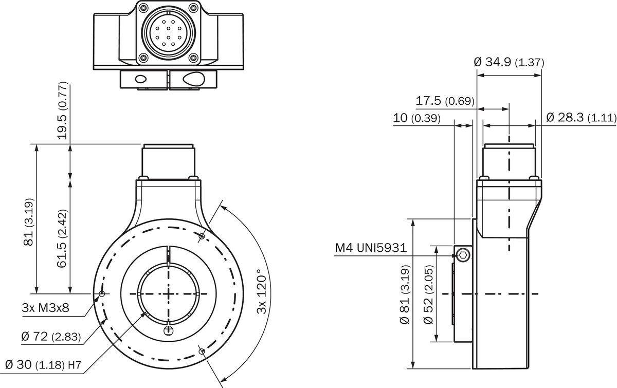 [Klever Portal:6340:ad1cb4923911] SICK Encoder incremental - DGS80B-TSL401024
