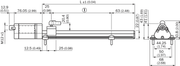 SICK Encoder lineal magnetostrictivo - DAXSVN-0600SA040900100