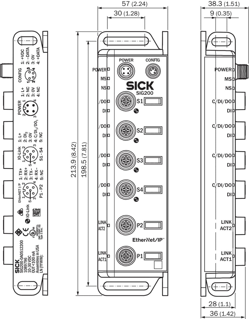 [Klever Portal:6385:ee292e5a287d] SICK Maestro IO-Link - SIG200-0A0512200