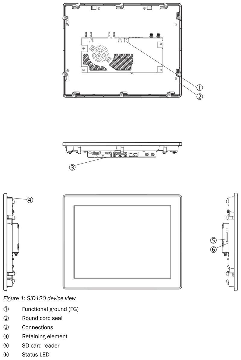 [Klever Portal:6400:87b60ab1e403] SICK Pantalla de integración - SID120