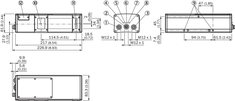 [Klever Portal:6466:40ea6ca78f4f] SICK Sensor de visión 3D - V3T12S-MR32A7