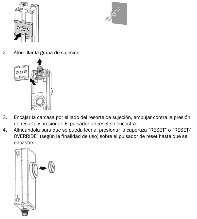 [Klever Portal:6557:a16e9a295efc] SICK Pulsador de rearme - ER12-SB3C4S01